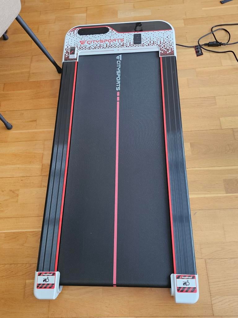 Citysports Loopband - Compact & Stil (60x135x12 cm), Ophalen of Verzenden, Zo goed als nieuw, Metaal, Loopband