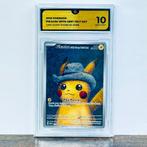 Bieden mag! Pikachu van Gogh Graded 10 - Pokémon Kaart, Ophalen of Verzenden, Nieuw, Losse kaart