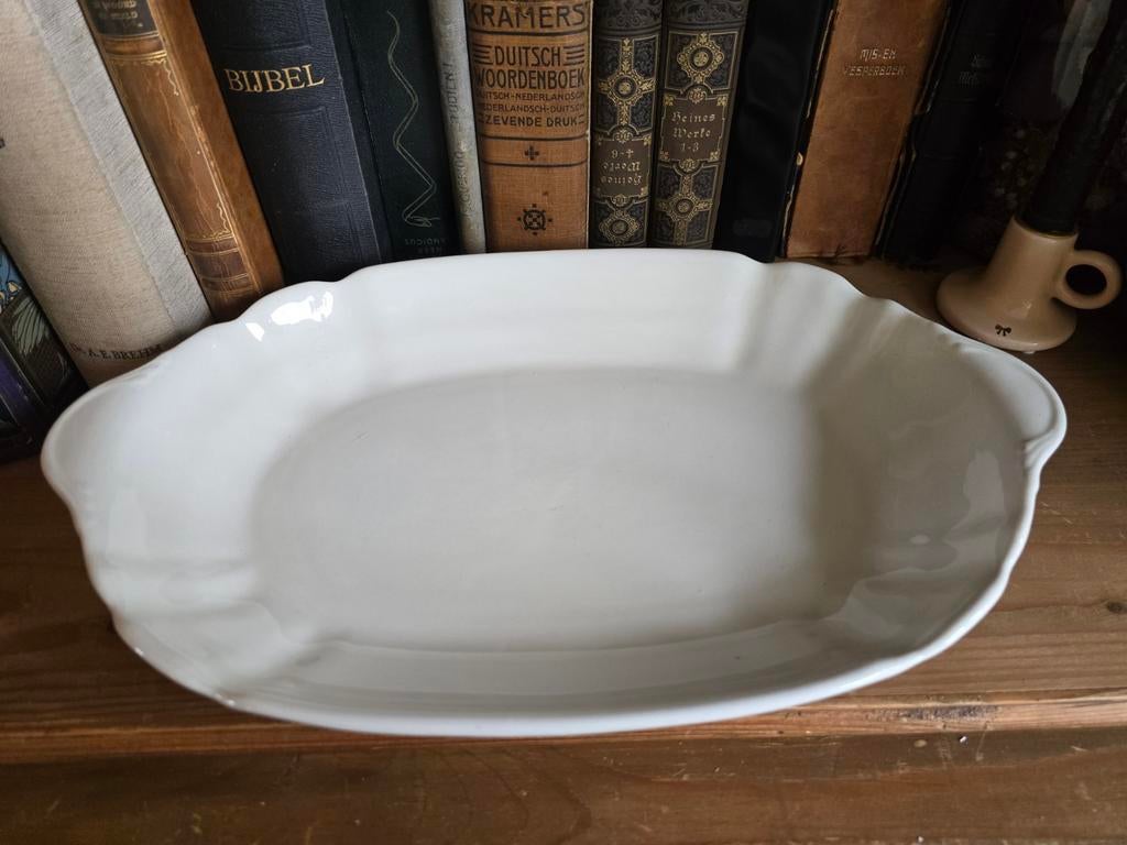 Antieke serveerschaal Maastricht, Ophalen of Verzenden