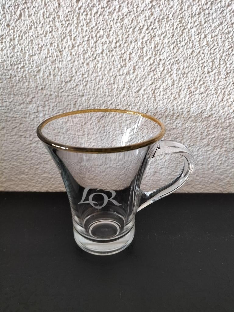 Lor koffie glas, Ophalen of Verzenden, Zo goed als nieuw, Overige typen