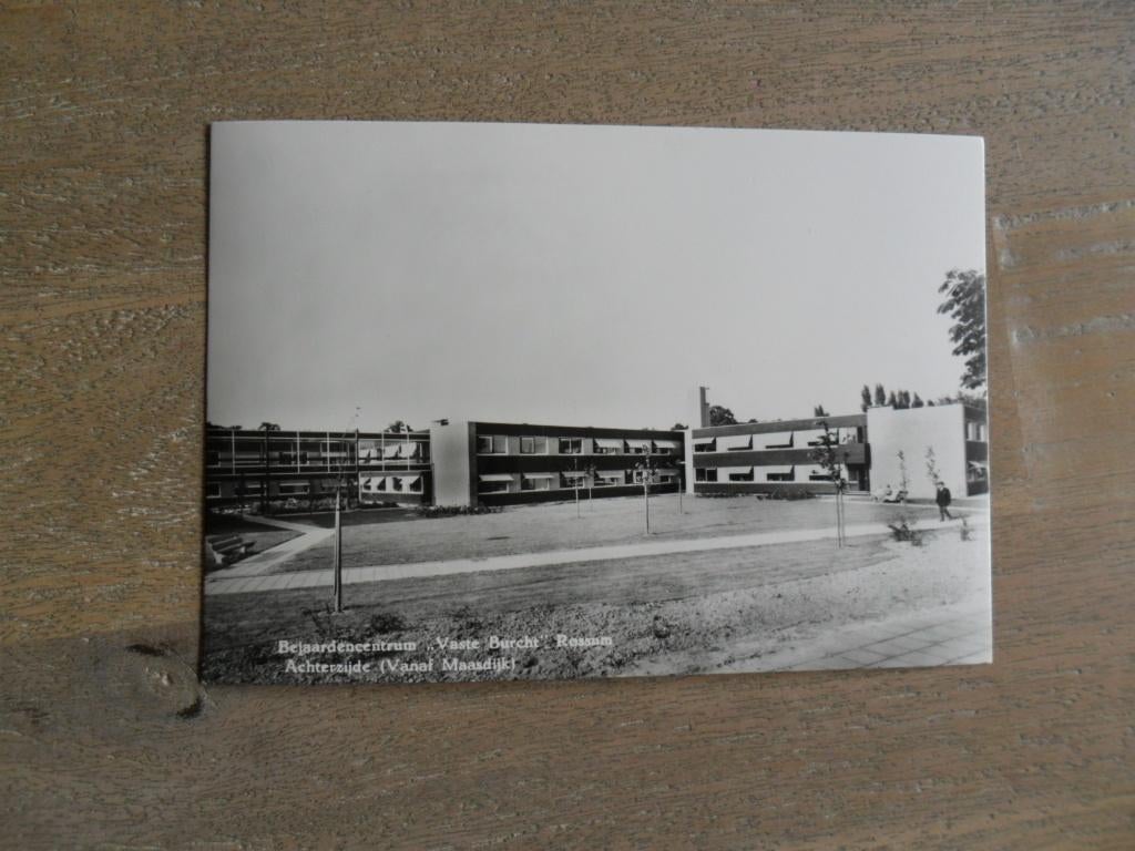 Rossum, bejaarden centrum Vaste Burcht/achterzijde vanaf, Verzenden, 1980 tot heden, Ongelopen, Noord-Brabant