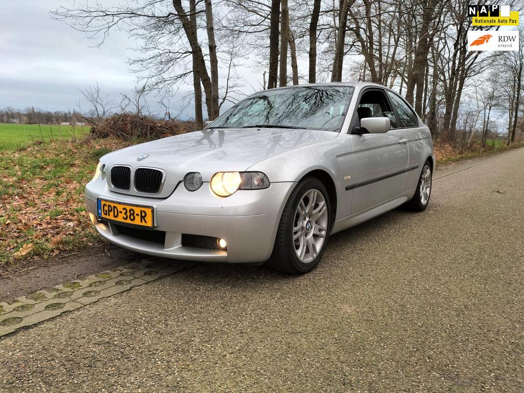 BMW 3-serie Compact 316ti Executive M Pakket, Auto's, Traction-control, Achterwielaandrijving, Zwart, 4 cilinders