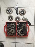 Race shimano tandwielen, stuurpen en klemtangen en tasje, Overige merken, 28 inch, Gebruikt, Aluminium