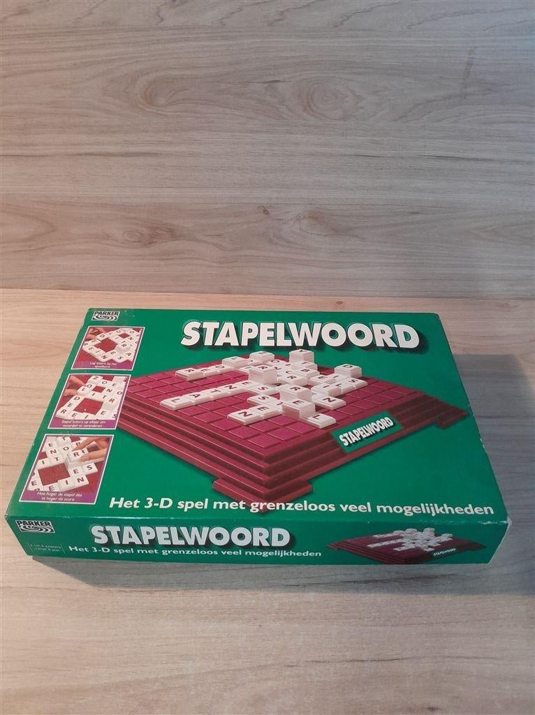 Stapelwoord - s6003, Hobby en Vrije tijd, Gezelschapsspellen | Bordspellen, Verzenden, Zo goed als nieuw