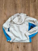 Dames Didriksons Windjack Maat 40 - Wit/Blauw, Maat 38/40 (M), Wit, Ophalen of Verzenden, Zo goed als nieuw
