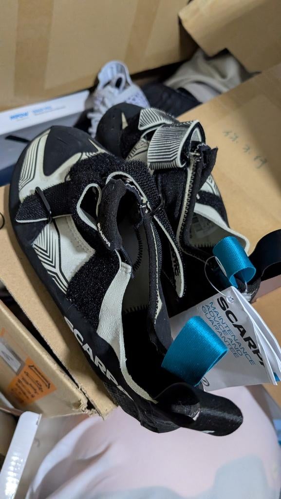 Scarpa Quantix SF Klimschoenen - Maat 39, Ophalen of Verzenden, Zo goed als nieuw