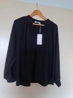 Zijden blouse Janice maat 36 zwart, Janice, Zwart, Nieuw, Ophalen of Verzenden