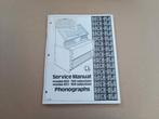 Service Manual Rock-ola 450/451 (1974) jukebox, Verzenden, Gebruikt, 1950 tot 1960, Seeburg