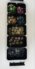 Diverse Glaskralen Set in Handige Opbergdoos, Ophalen of Verzenden, Zo goed als nieuw, Kraal