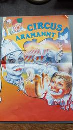 Circus/affiche van het Duitse circus Aramannt/ seizoen 1993., Ophalen of Verzenden, Zo goed als nieuw