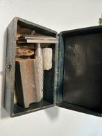 Vintage scheerset in doosje - Veiligheidsscheermes, Ophalen of Verzenden