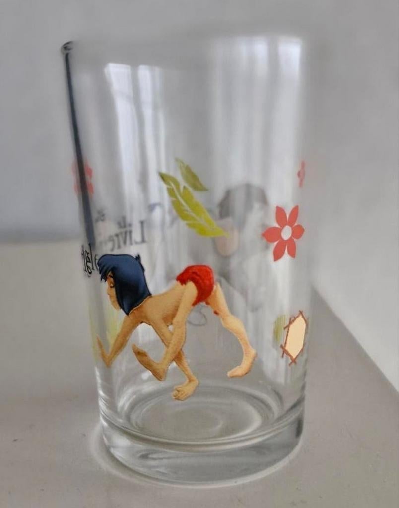 Glas Junglebook, Verzamelen, Glas en Borrelglaasjes, Ophalen of Verzenden, Zo goed als nieuw