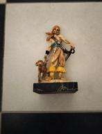 Vintage Fontanini Piraat met Aap – Carrara Marmer Voet – 70s, Antiek en Kunst, Ophalen