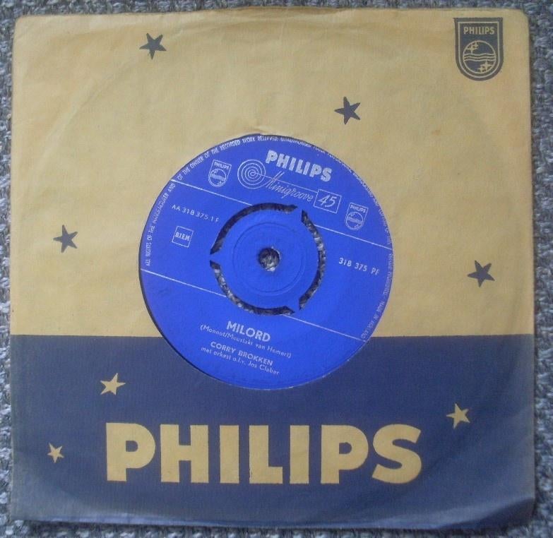 Corry Brokken - Milord / Mustapha (7" single), Gebruikt, 7 inch, Single, Ophalen of Verzenden