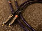 Silver gold RCA interconnect 1 meter (G9) WBT, Ophalen of Verzenden, Zo goed als nieuw, Minder dan 2 meter, Interlink-kabel