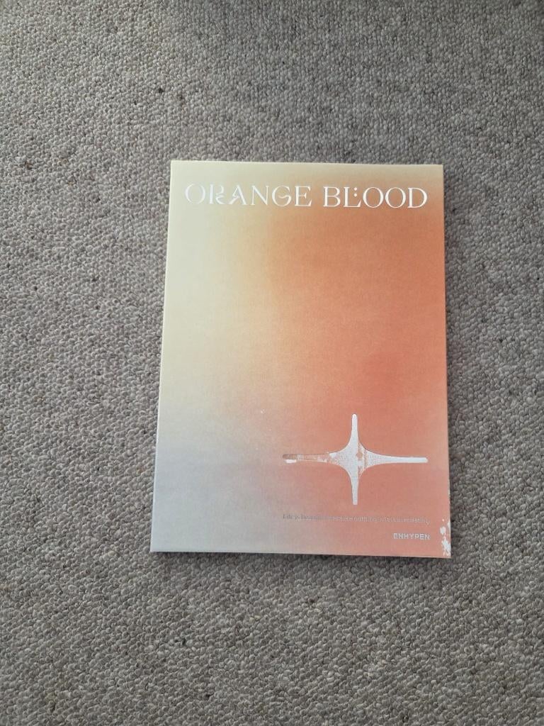 Kpop ENHYPEN Orange Blood, Cd's en Dvd's, Cd's | Pop, Zo goed als nieuw, Ophalen of Verzenden