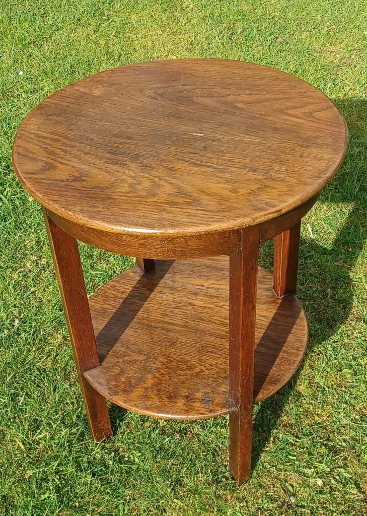 Bijzettafel vintage, Overige materialen, Minder dan 55 cm, Gebruikt, Art deco