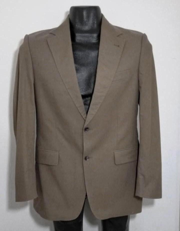 Bruinkleurig colbert van 100% katoen van Burberry London, Verzenden, Zo goed als nieuw, Maat 48/50 (M), Beige