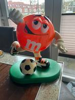 M&M's Dispenser Oranje Voetballer - Snoepautomaat, Ophalen of Verzenden, Gebruikt