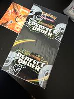 Sealed Halve Booster Box Perfect Order (18 packs) Mega Evolu, Ophalen of Verzenden, Nieuw, Boosterbox