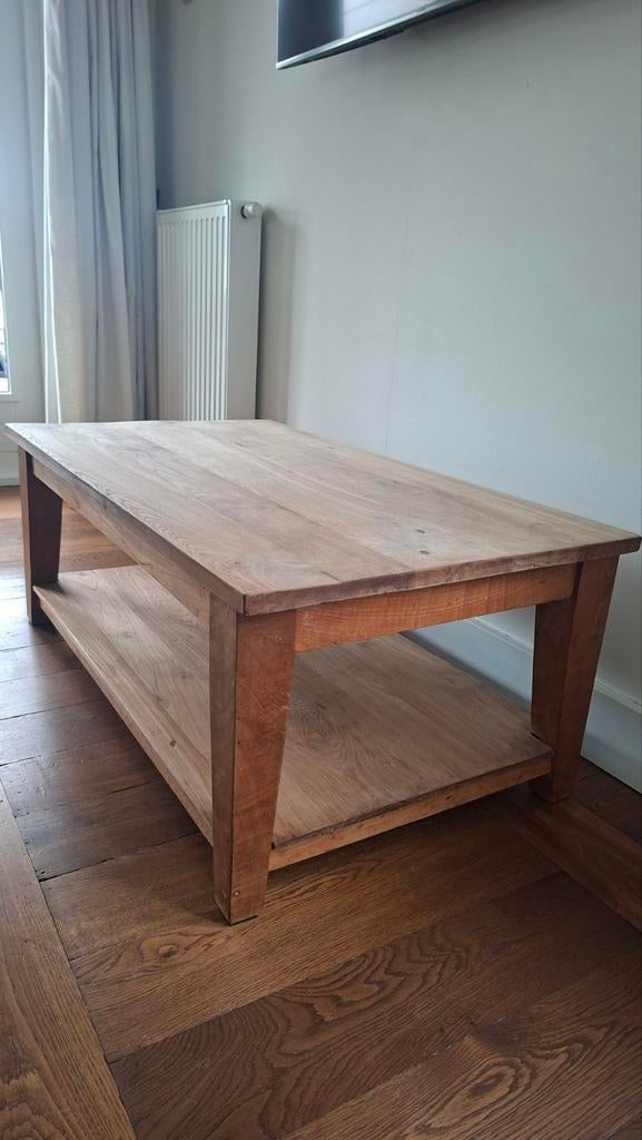 Salontafel teak 120 x 70 x 48, Huis en Inrichting, Tafels | Salontafels, Ophalen, 100 tot 150 cm, 50 tot 100 cm, Zo goed als nieuw
