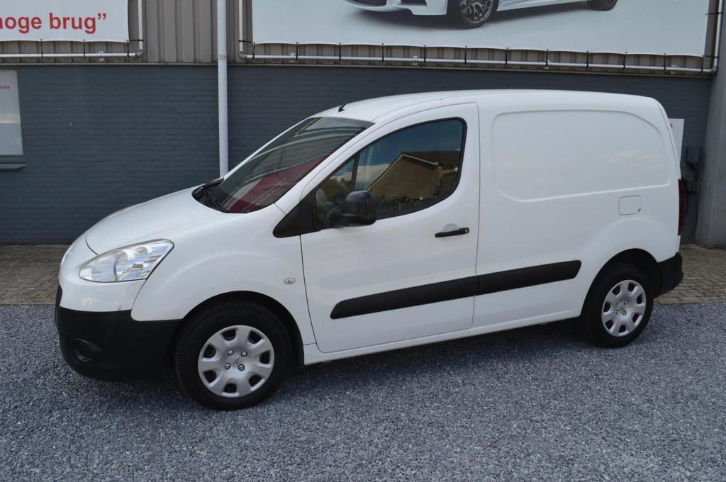 Peugeot Partner 120 1.6 HDI 2014 Airco Grijs Kenteken Nette, Auto's, Bestelauto's, Voorwielaandrijving, Euro 5, Stof, Gebruikt