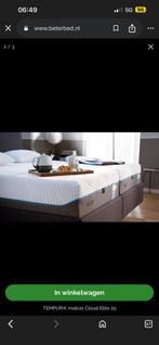 Tempur cloud elite 25 90x200x25, 90 cm, Eenpersoons, Ophalen of Verzenden, Zo goed als nieuw