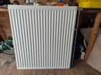 Witte dunne paneelradiator, gebruikt, 80x90, Ophalen, Radiator, 60 tot 150 cm, 80 cm of meer