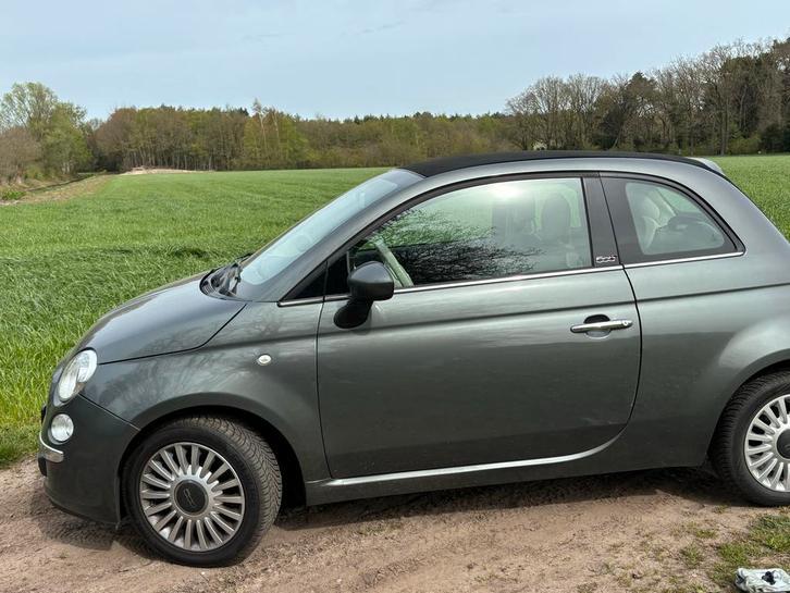 Fiat 500 1.2 C 2012 Grijs, Auto's, Fiat, Particulier, Benzine, C, Hatchback, Handgeschakeld, Geïmporteerd, Zilver of Grijs, Voorwielaandrijving