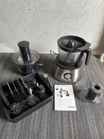 Philips Keukenmachine met sapcentrifuge en accessoires, Ophalen of Verzenden, Gebruikt