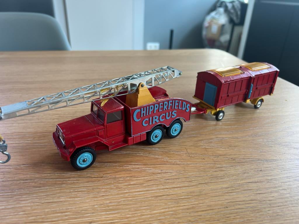Corgi Chipperfields circuswagen met dieren, Ophalen of Verzenden, Gebruikt