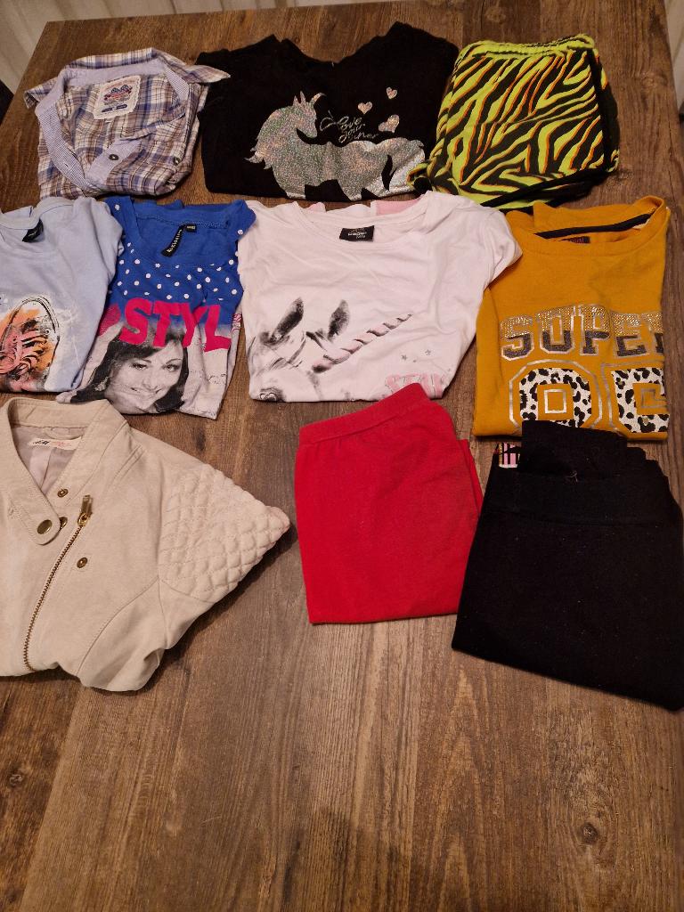 Kledingpakket maat 146/152, Kinderen en Baby's, Ophalen of Verzenden, Gebruikt, Meisje, Overige typen