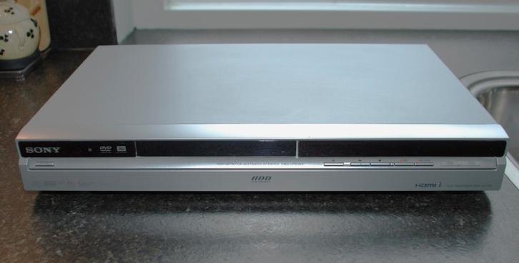 SONY DVD/CD speler recorder RDR-HX750, Audio, Tv en Foto, Decoders en Harddiskrecorders, Gebruikt, Harddiskrecorder, Met dvd-recorder