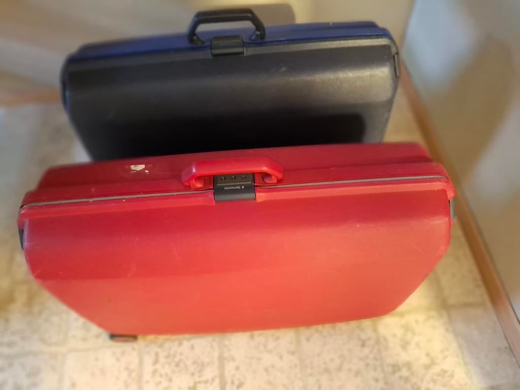 2 stuks grote Samsonite koffers met cijferslot, Ophalen of Verzenden