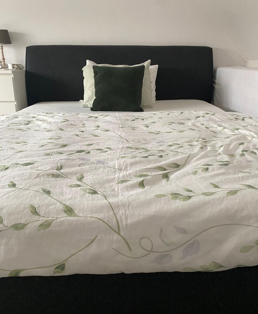 Tweepersoonsbed 180cm, Ophalen of Verzenden, Zo goed als nieuw, Tweepersoons, 160 cm
