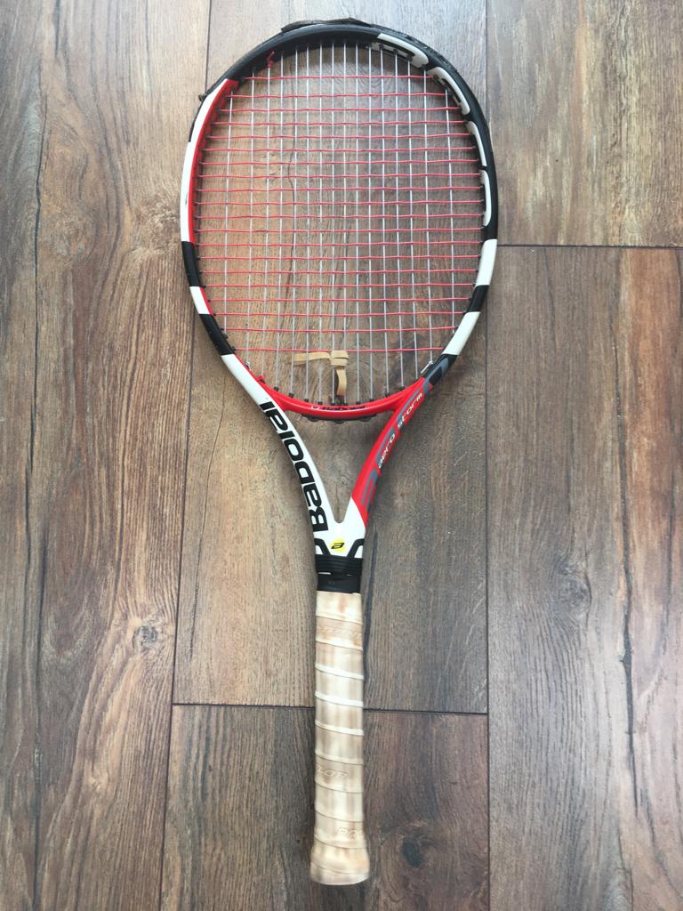 Babolat Aero Storm, Sport en Fitness, Tennis, Gebruikt, Ophalen of Verzenden, Racket, L3