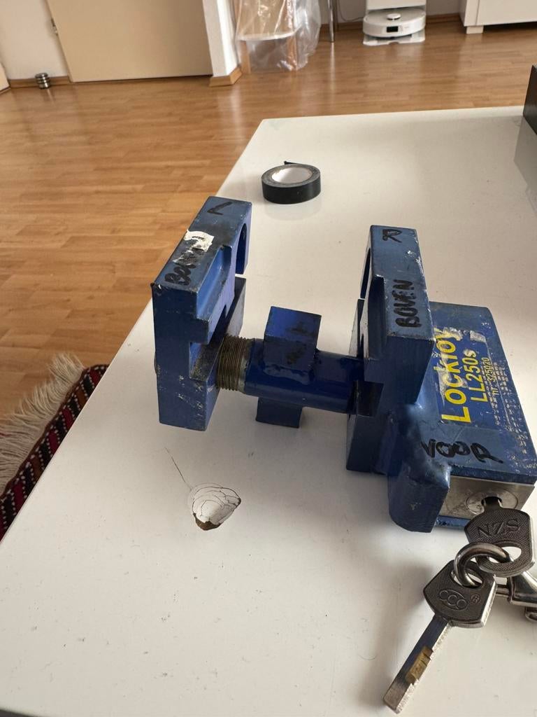 caravan   aanhanger slot lockloy ll252sh, Ophalen of Verzenden, Zo goed als nieuw