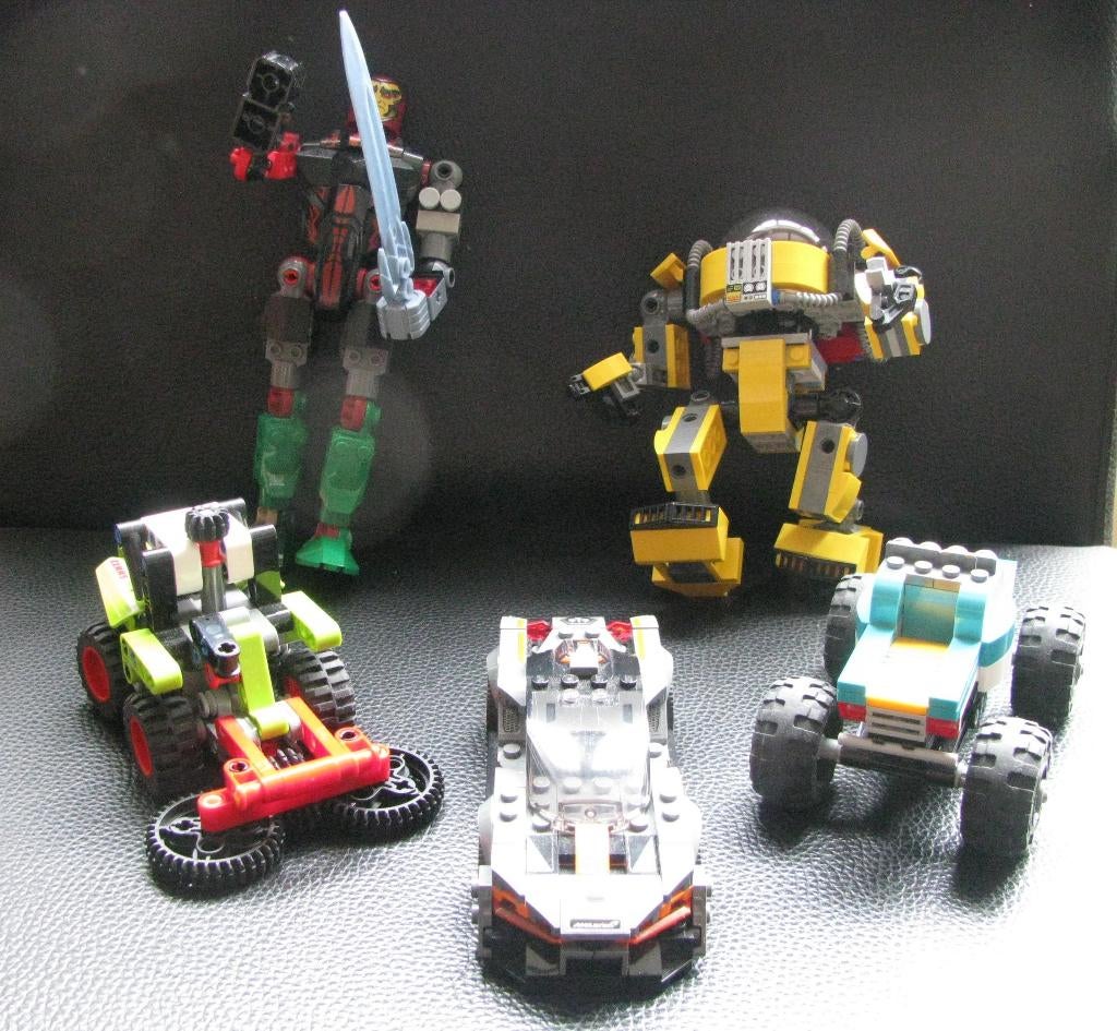 5 Div. Lego figutren. O.A. auto's , enz, Gebruikt, Overige thema's, Lego, Overige typen