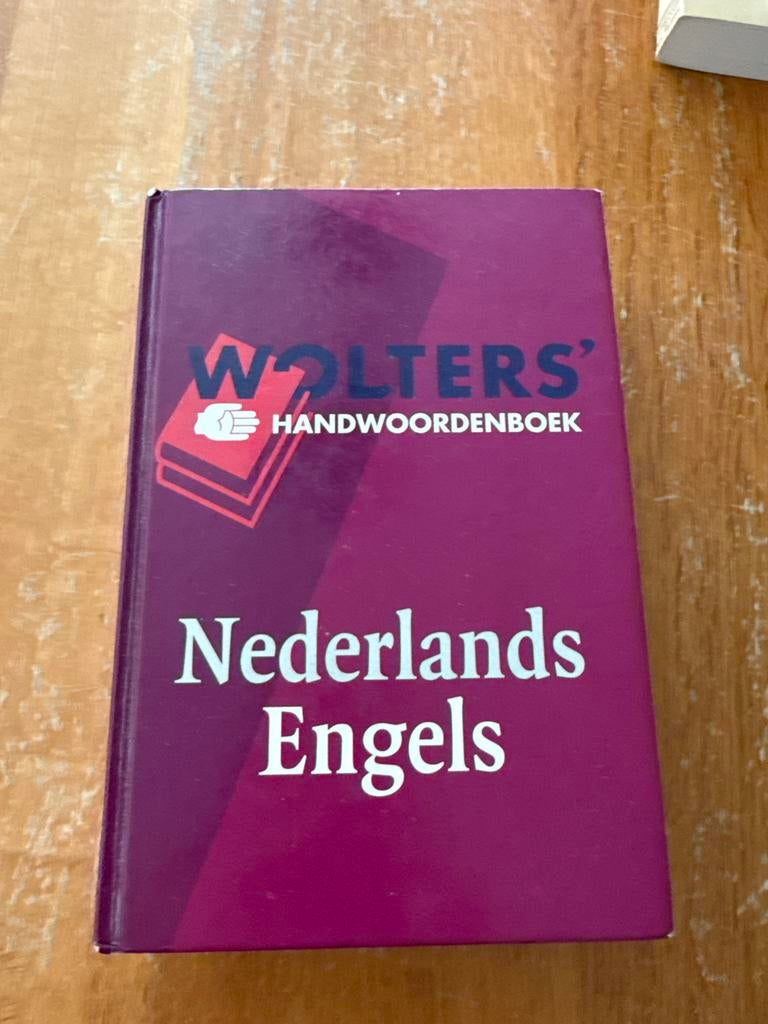 Wolters' Handwoordenboek Nederlands Engels, Ophalen of Verzenden, Gelezen, Koenen of Wolters, Nederlands