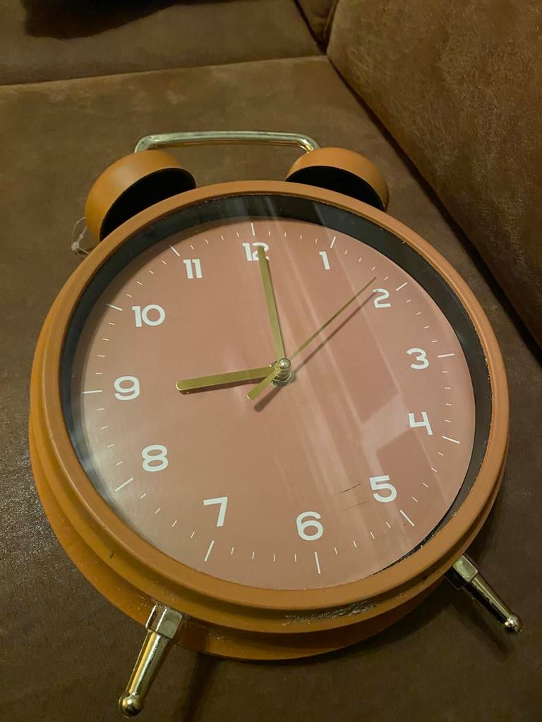 Klok, Ophalen of Verzenden, Gebruikt, Analoog
