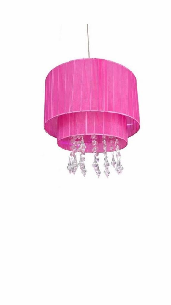 Lamp roze kinderkamer, Ophalen, Zo goed als nieuw