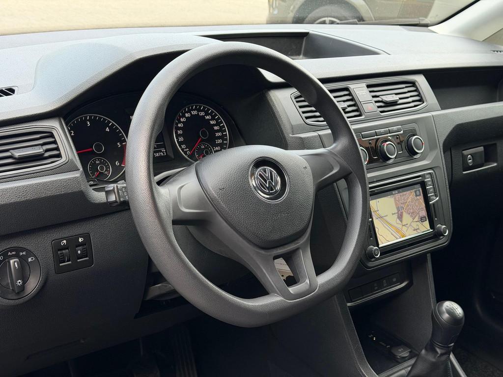 Volkswagen Caddy 2.0 TDI L1H1 BMT Comfortline Airco Cruise N, Auto's, Voorwielaandrijving, Stof, Gebruikt, 4 cilinders