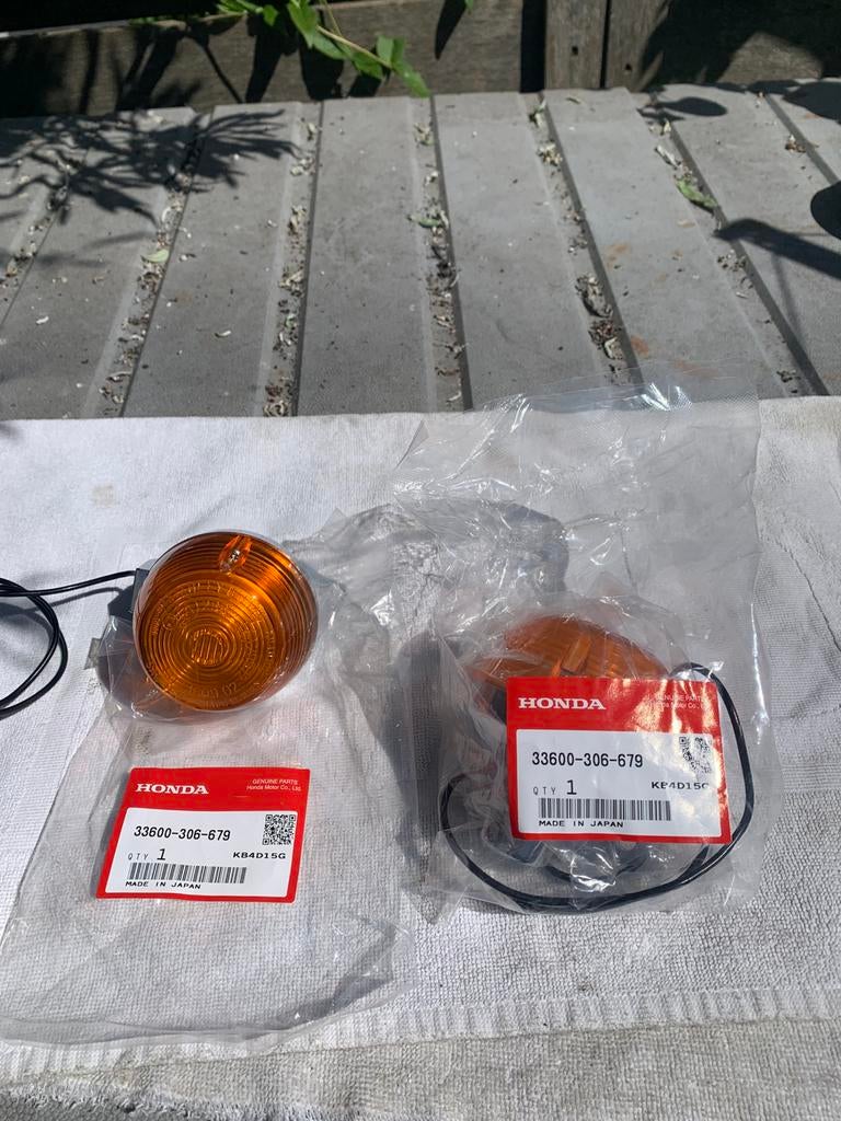 Honda CB Twin en Four originele Stanley knipperlichten, Ophalen of Verzenden, Nieuw