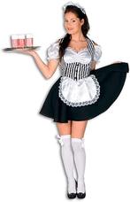 Serveerster jurk maat 42/44 z.g.a.n. foute party carnaval, Kleding | Dames, Ophalen of Verzenden, Zo goed als nieuw, Maat 42/44 (L)