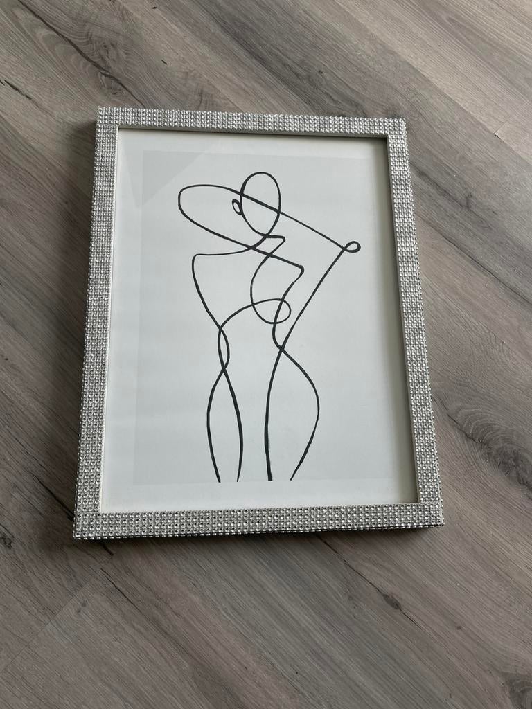 Mooie lijst 30x40 cm, Ophalen, Zo goed als nieuw