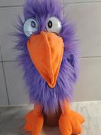 Kraaivogel handpop, 38 cm met geluid in snavel, Ophalen of Verzenden