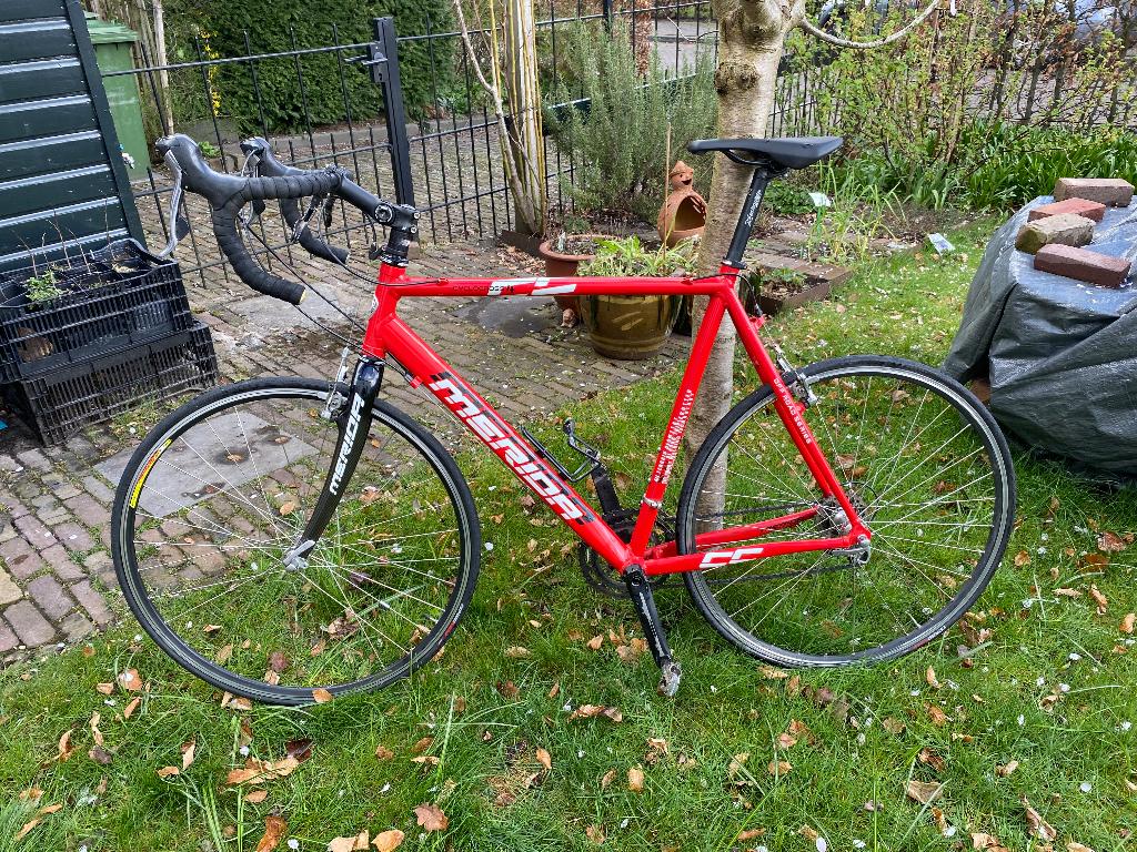 Racefiets, Fietsen en Brommers, Fietsen | Racefietsen, Gebruikt, Heren, Aluminium, 15 tot 20 versnellingen