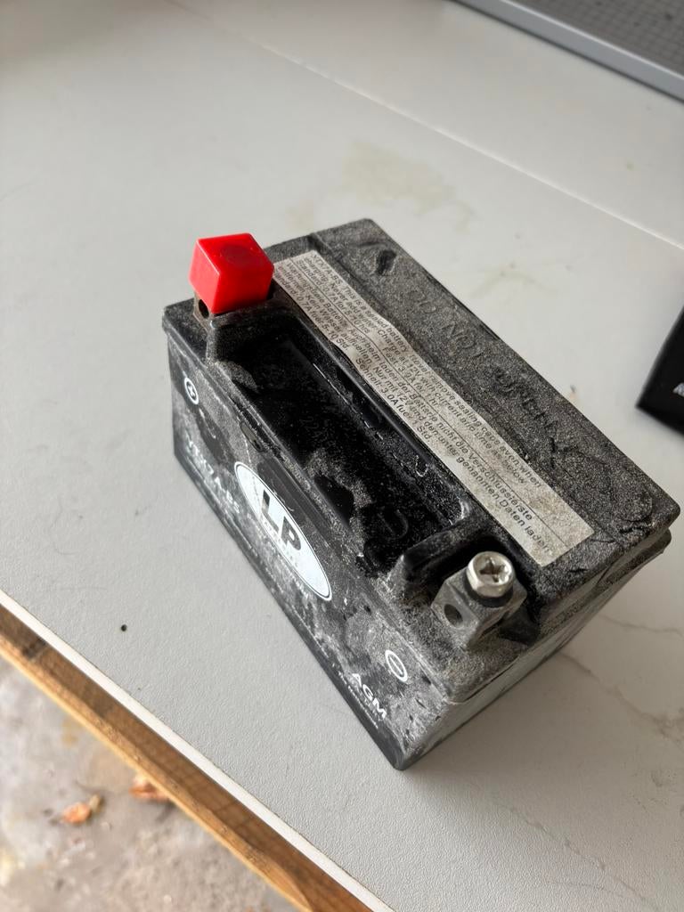 Scooteraccu 12v 6ah, Ophalen, Gebruikt