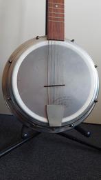 Oude 6-snarige gitaarbanjo, Ophalen, Gebruikt, Gitaarbanjo