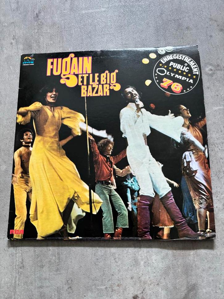 Michel Fugain et Le Big Bazar - Enregistrement Public Olympi, Cd's en Dvd's, Vinyl | Pop, Gebruikt, 1970 - 1979, 12 inch, Ophalen of Verzenden